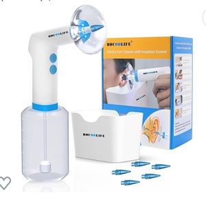 Electronic ear wax remover